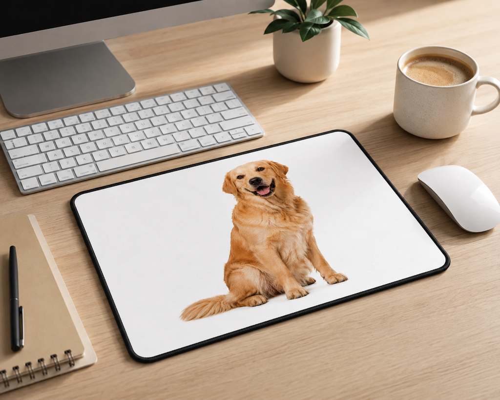Tapis de Souris Photo Personnalisé - Ton Animal au Bureau